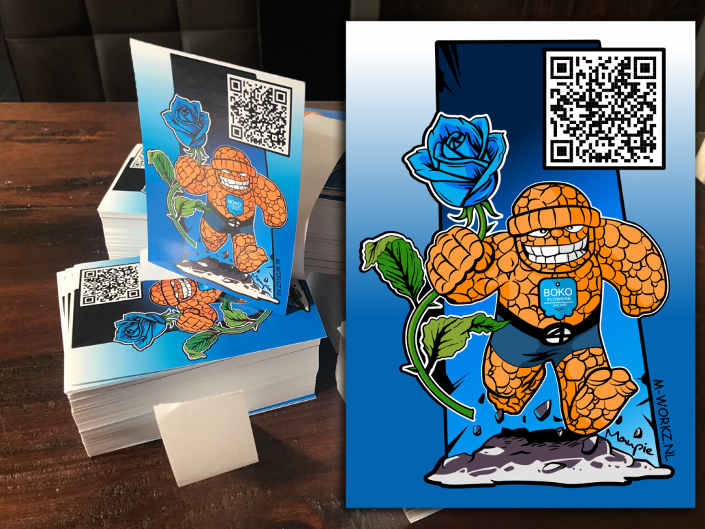 M-Workz_Design_Portfolio_Sticker_Boko_Flowers_Schiedam